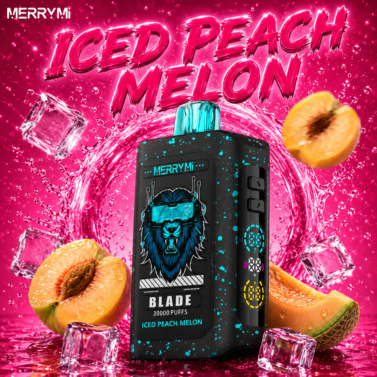🍑 Iced Peach Melon
